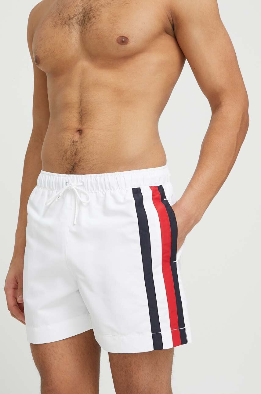 Tommy Hilfiger fürdőnadrág fehér - Pepit.hu