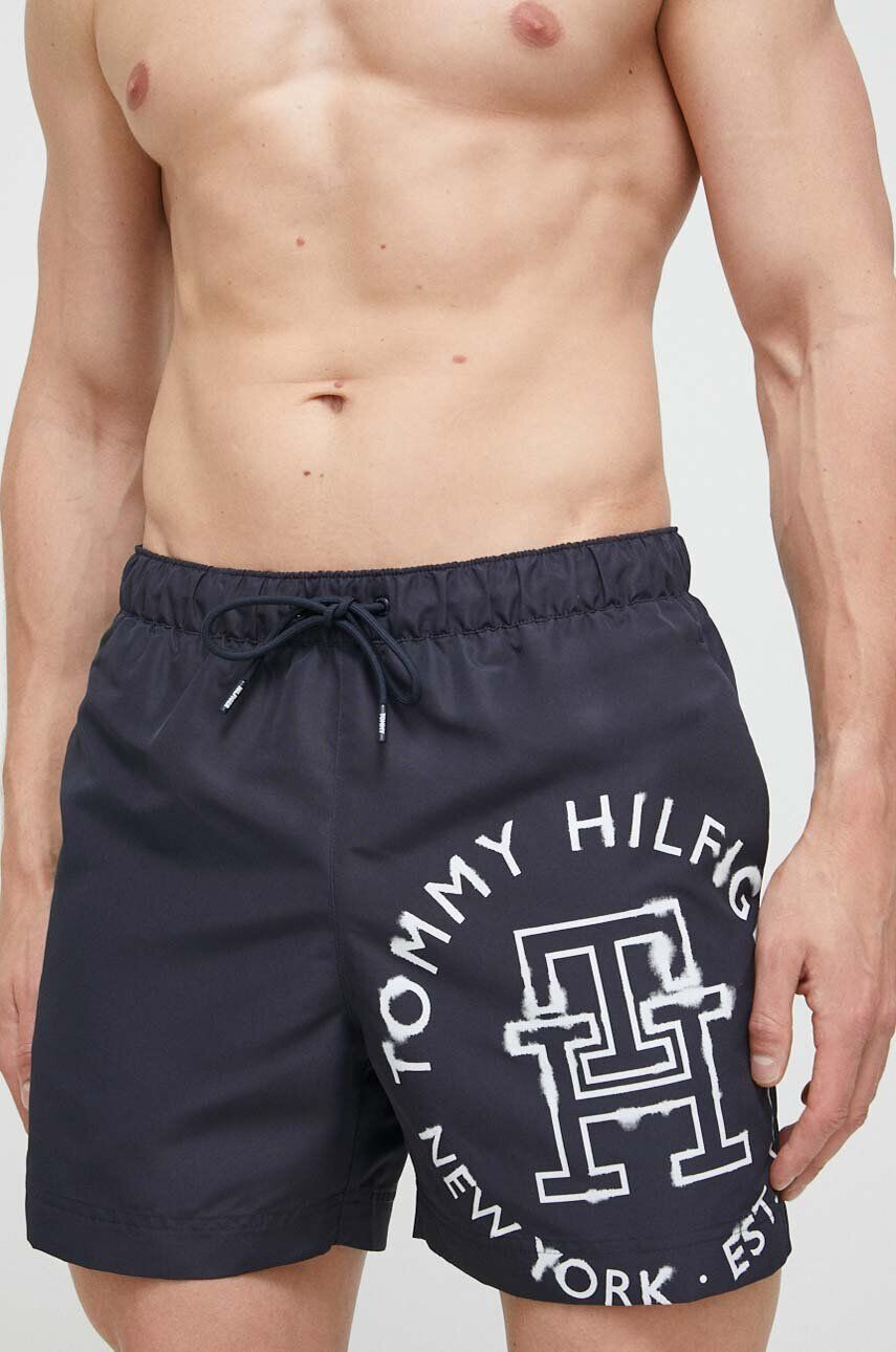 Tommy Hilfiger fürdőnadrág sötétkék - Pepit.hu