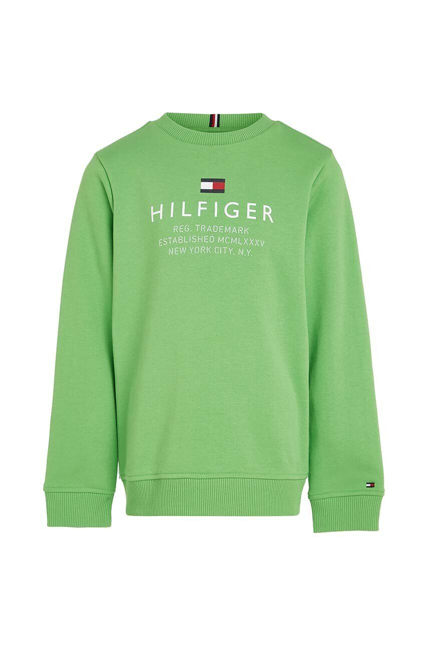 Tommy Hilfiger gyerek felső bézs nyomott mintás - Pepit.hu