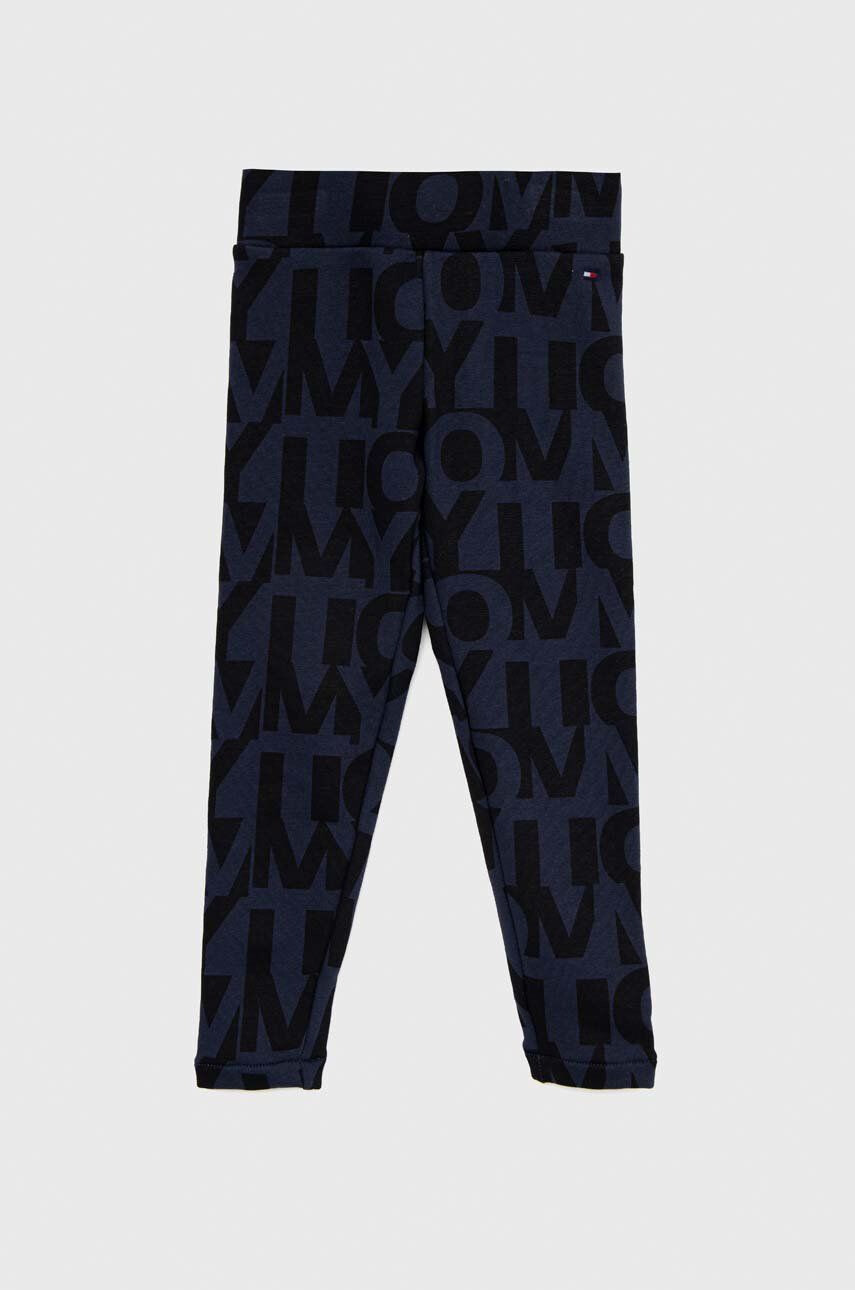 Tommy Hilfiger gyerek legging sötétkék mintás - Pepit.hu