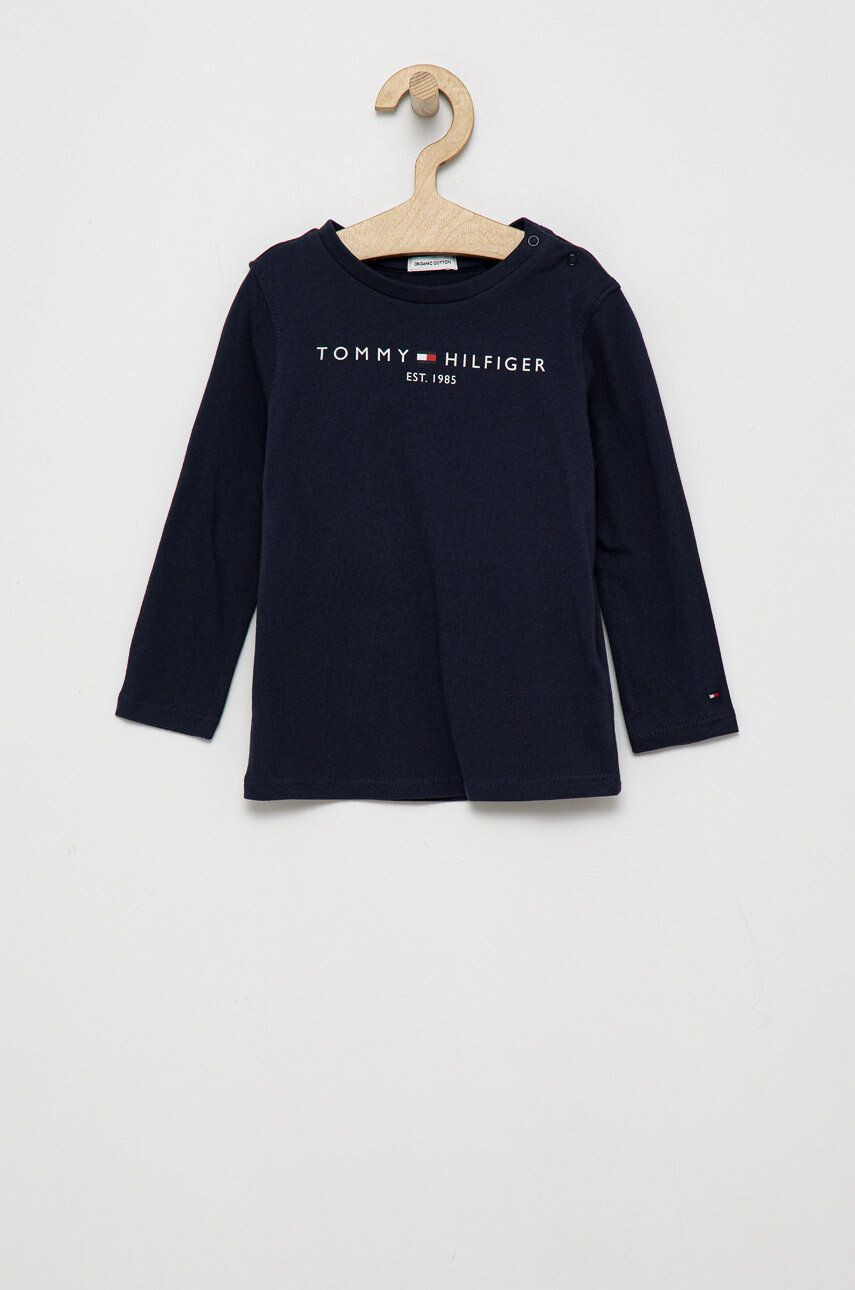 Tommy Hilfiger gyerek pamut hosszú ujjú felső - Pepit.hu