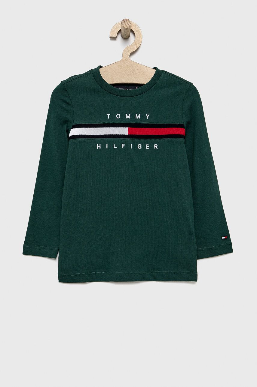 Tommy Hilfiger gyerek pamut hosszú ujjú felső - Pepit.hu