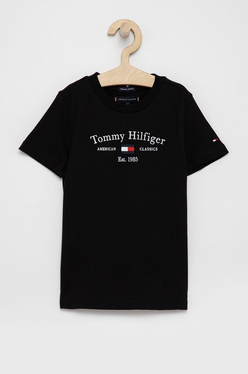 Tommy Hilfiger gyerek pamut póló nyomott mintás - Pepit.hu