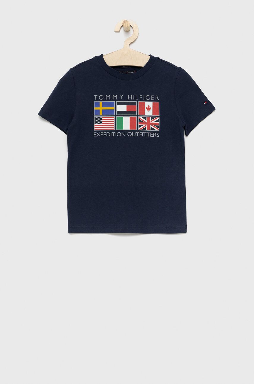 Tommy Hilfiger gyerek pamut póló - Pepit.hu