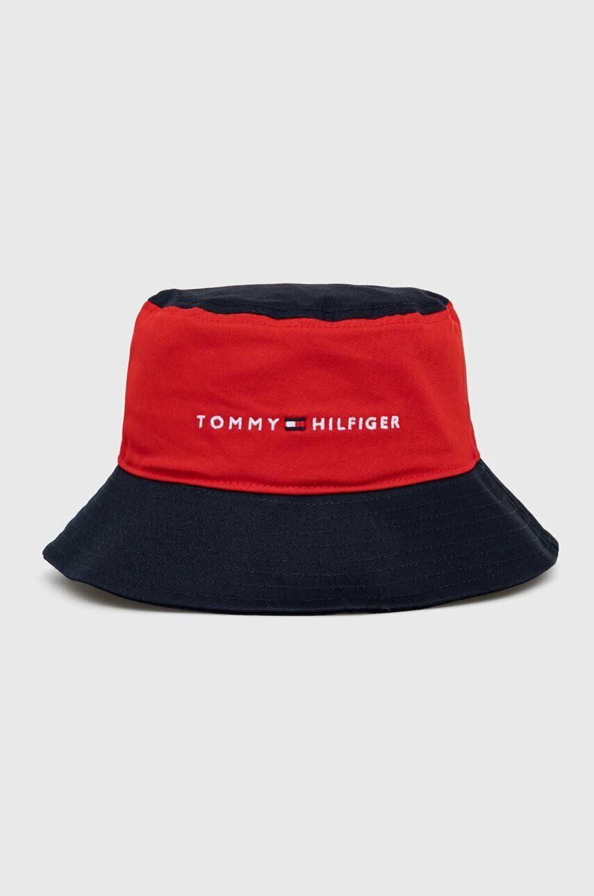 Tommy Hilfiger gyerek pamut sapka piros pamut - Pepit.hu