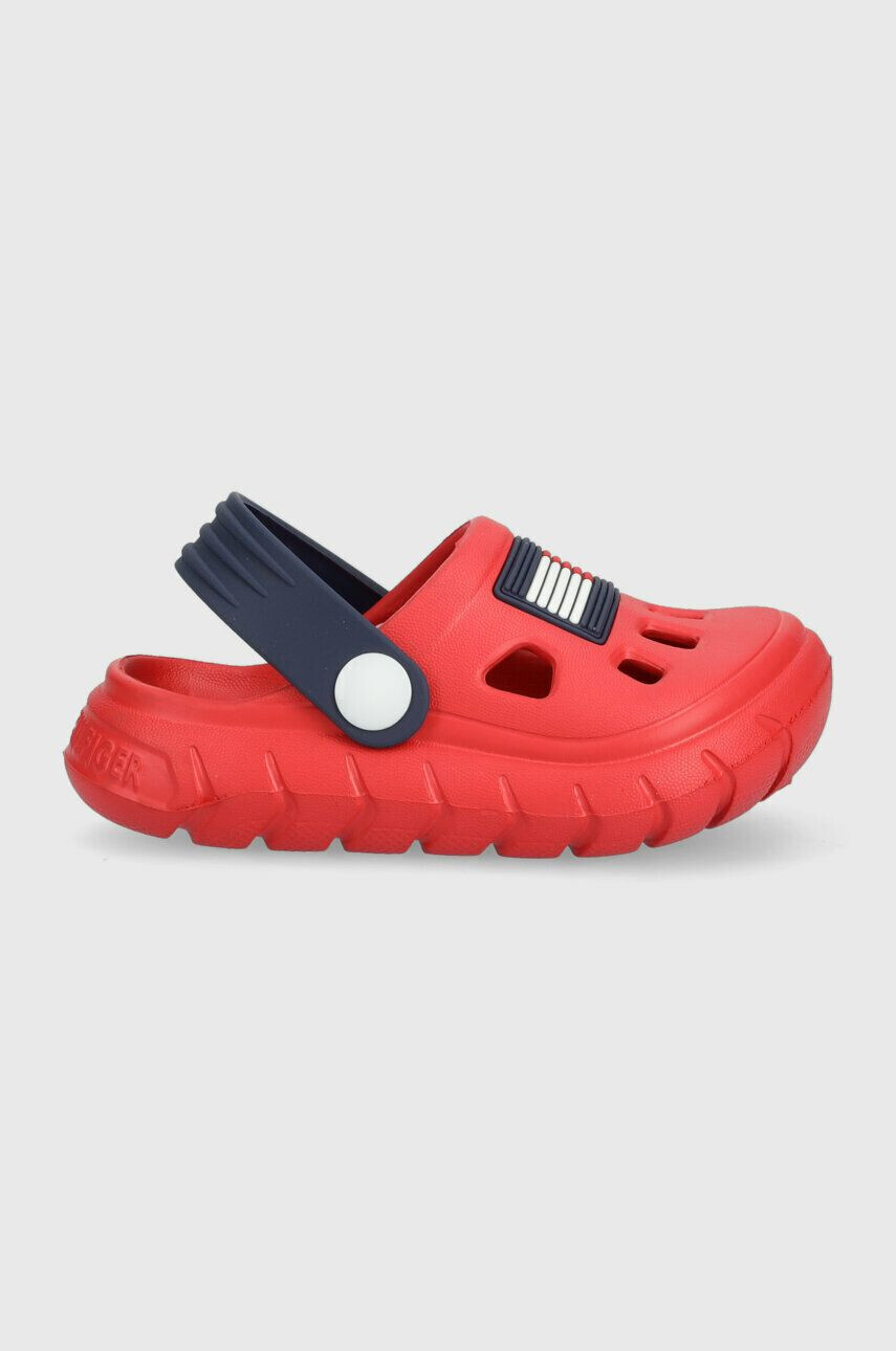 Tommy Hilfiger gyerek papucs piros - Pepit.hu