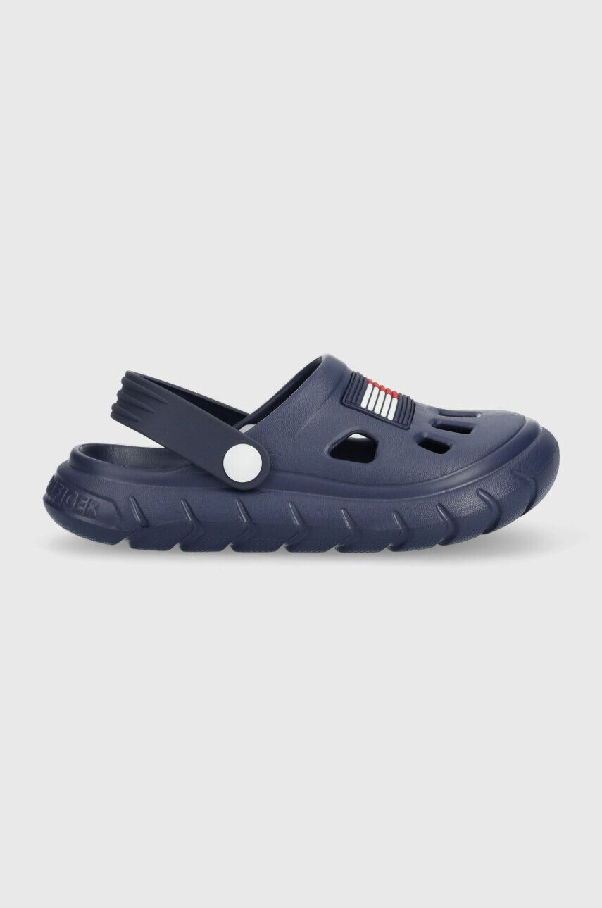 Tommy Hilfiger gyerek papucs sötétkék - Pepit.hu