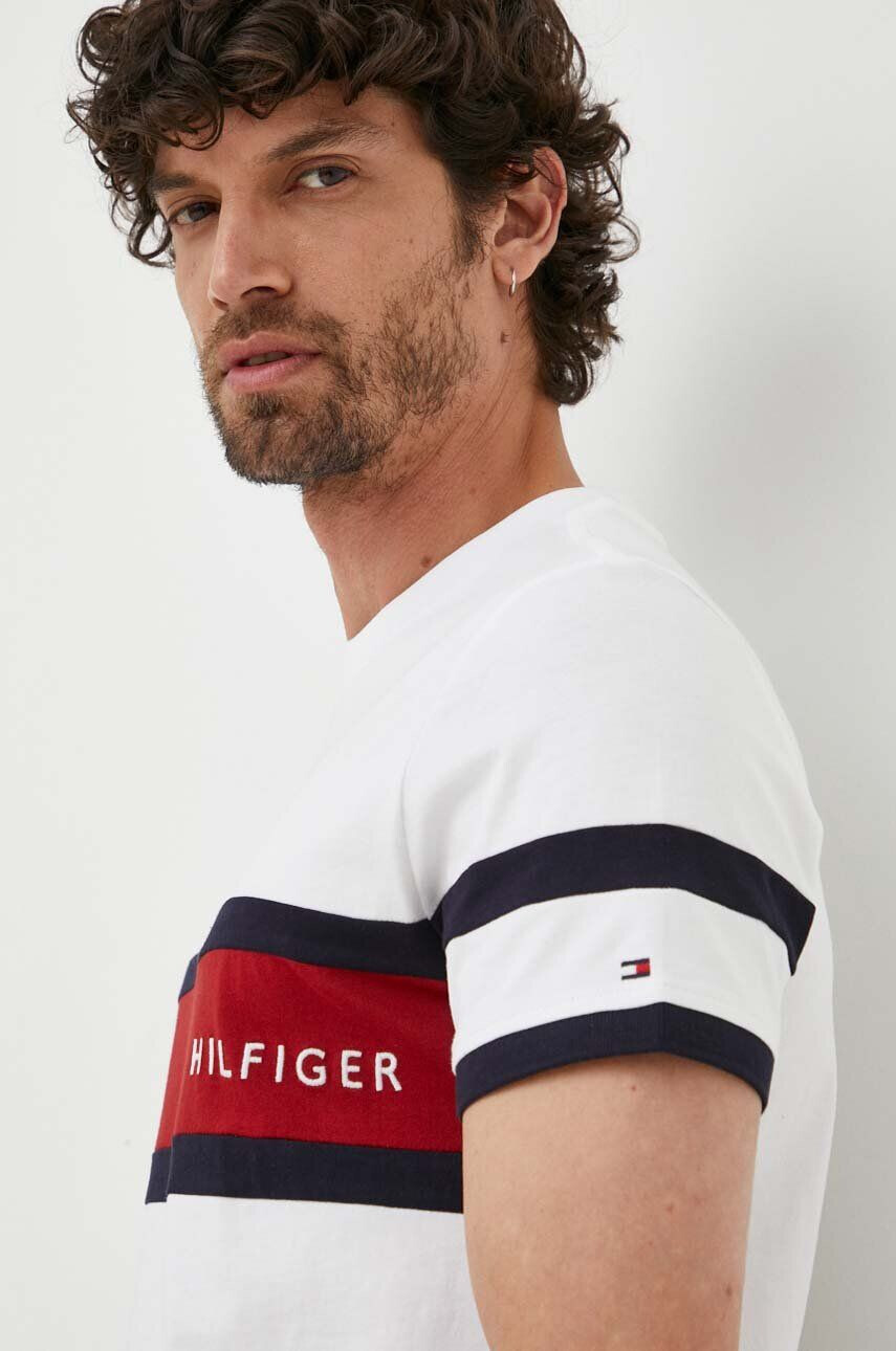 Tommy Hilfiger pamut póló fehér - Pepit.hu