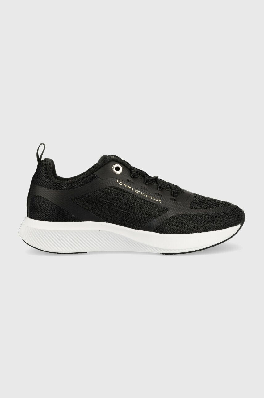 Tommy Hilfiger sportcipő ACTIVE MESH TRAINER fekete - Pepit.hu