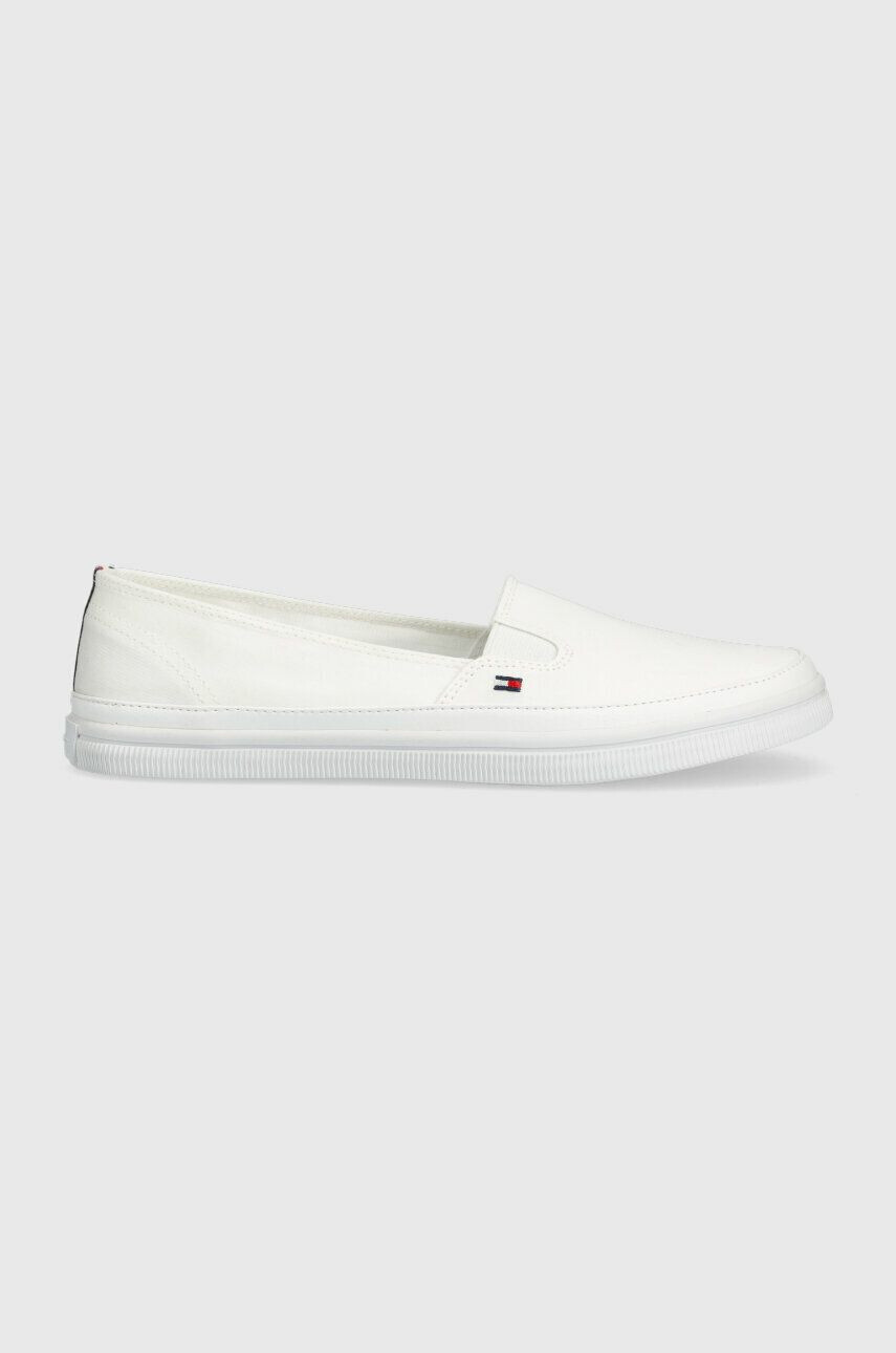 Tommy Hilfiger sportcipő ESSENTIAL KESHA SLIP-ON fehér női FW0FW07121 - Pepit.hu