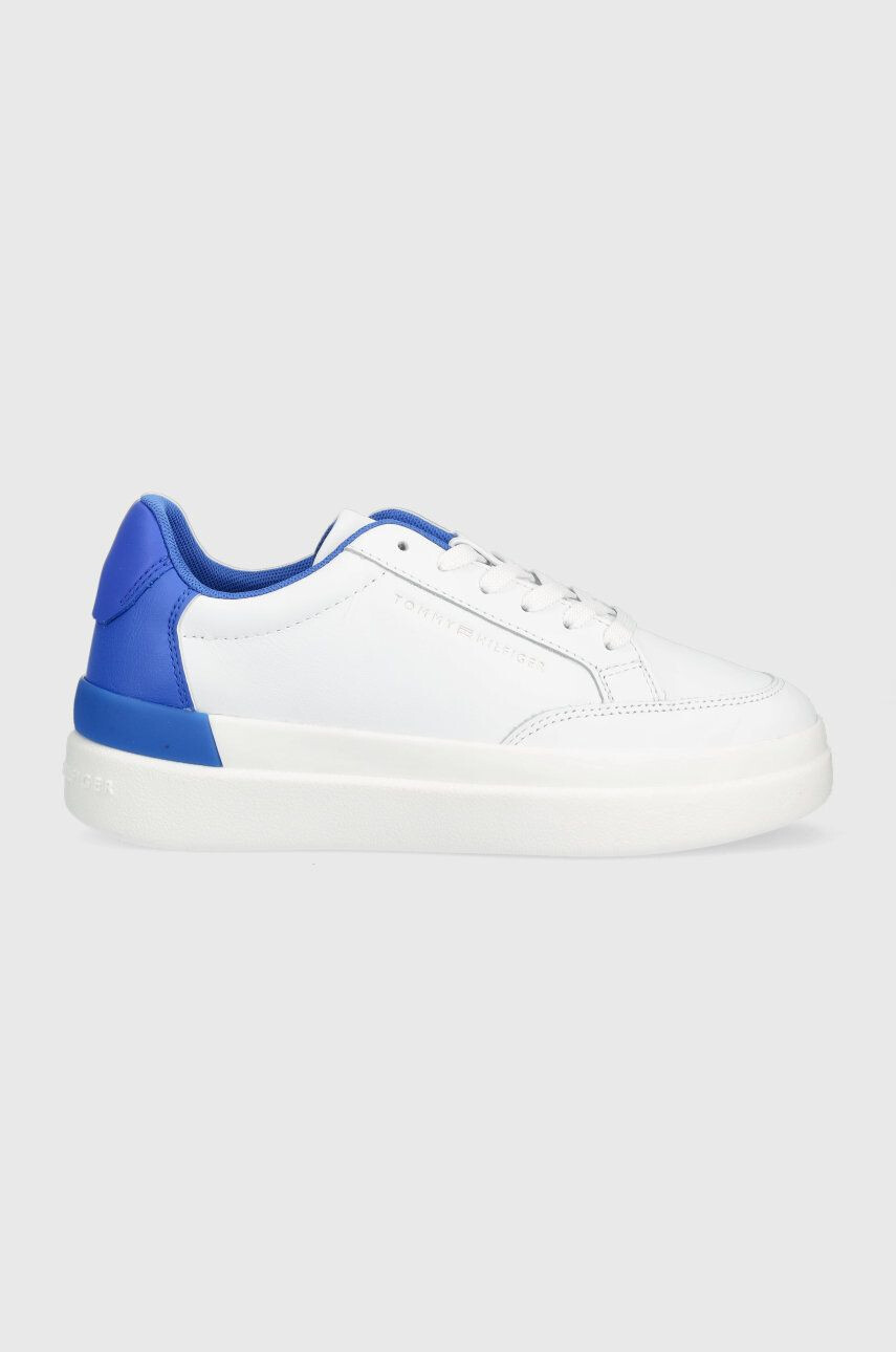 Tommy Hilfiger sportcipő FW0FW06896 FEMININE SNEAKER WITH COLOR POP fehér - Pepit.hu