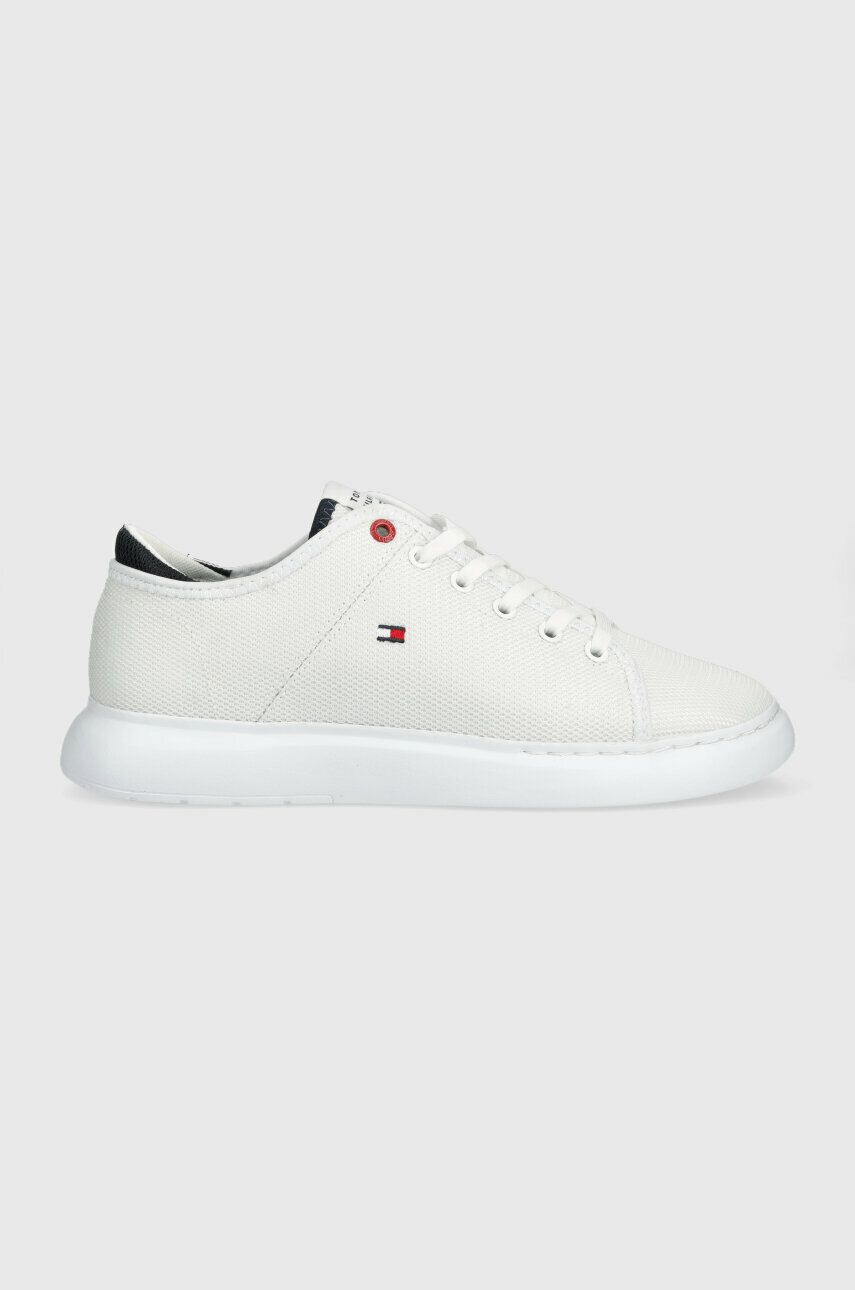 Tommy Hilfiger sportcipő LIGHTWEIGHT TEXTILE CUPSOLE fehér FM0FM04426 - Pepit.hu