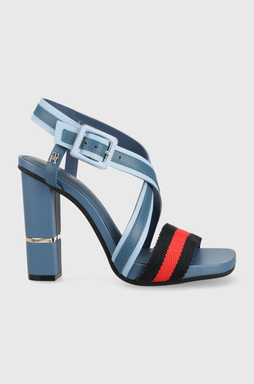 Tommy Hilfiger szandál HARDWARE BLOCK HIGH HEEL COMBO FW0FW07067 - Pepit.hu