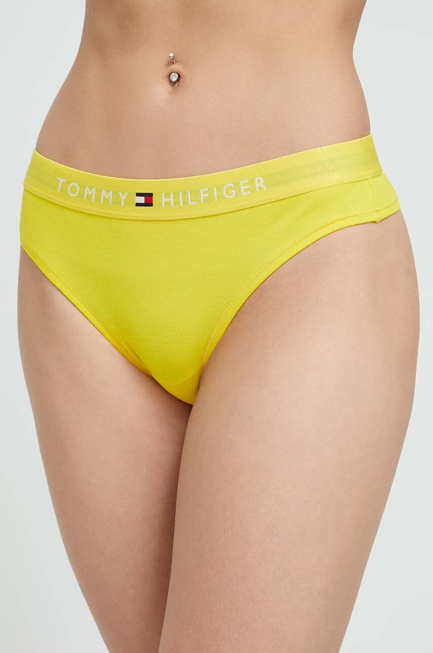 Tommy Hilfiger tanga sárga - Pepit.hu