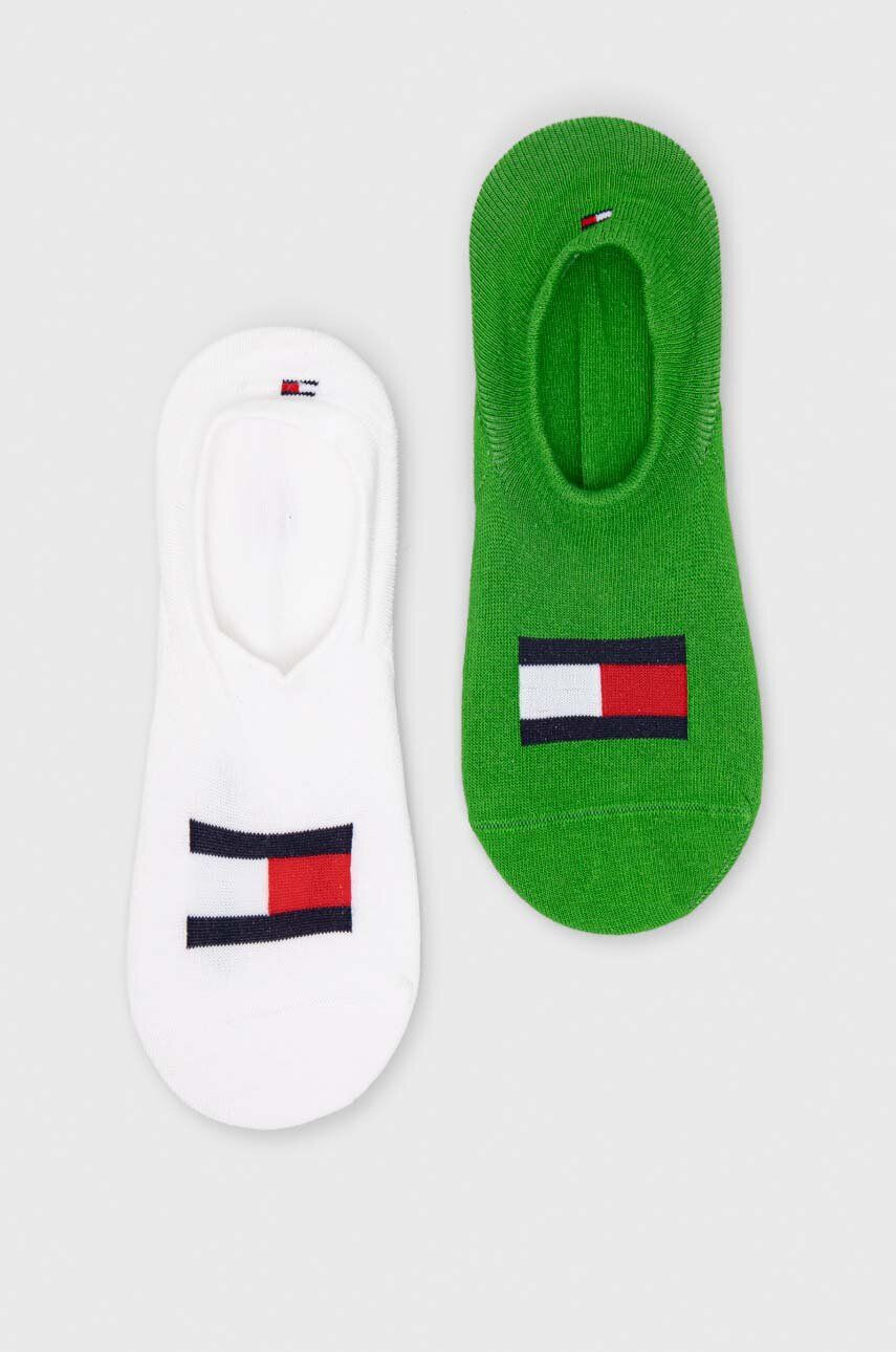 Tommy Hilfiger zokni 2 db zöld férfi - Pepit.hu