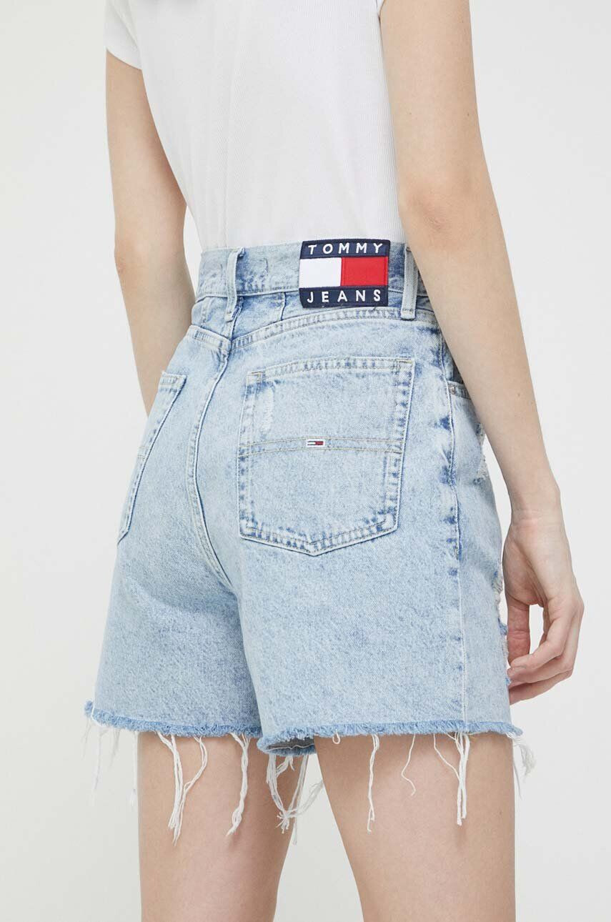 Tommy Jeans farmer rövidnadrág női sima magas derekú - Pepit.hu