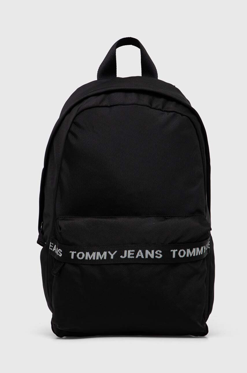 Tommy Jeans hátizsák fekete férfi nagy nyomott mintás - Pepit.hu