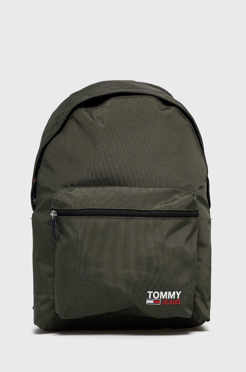 Tommy Jeans hátizsák zöld férfi nagy sima - Pepit.hu