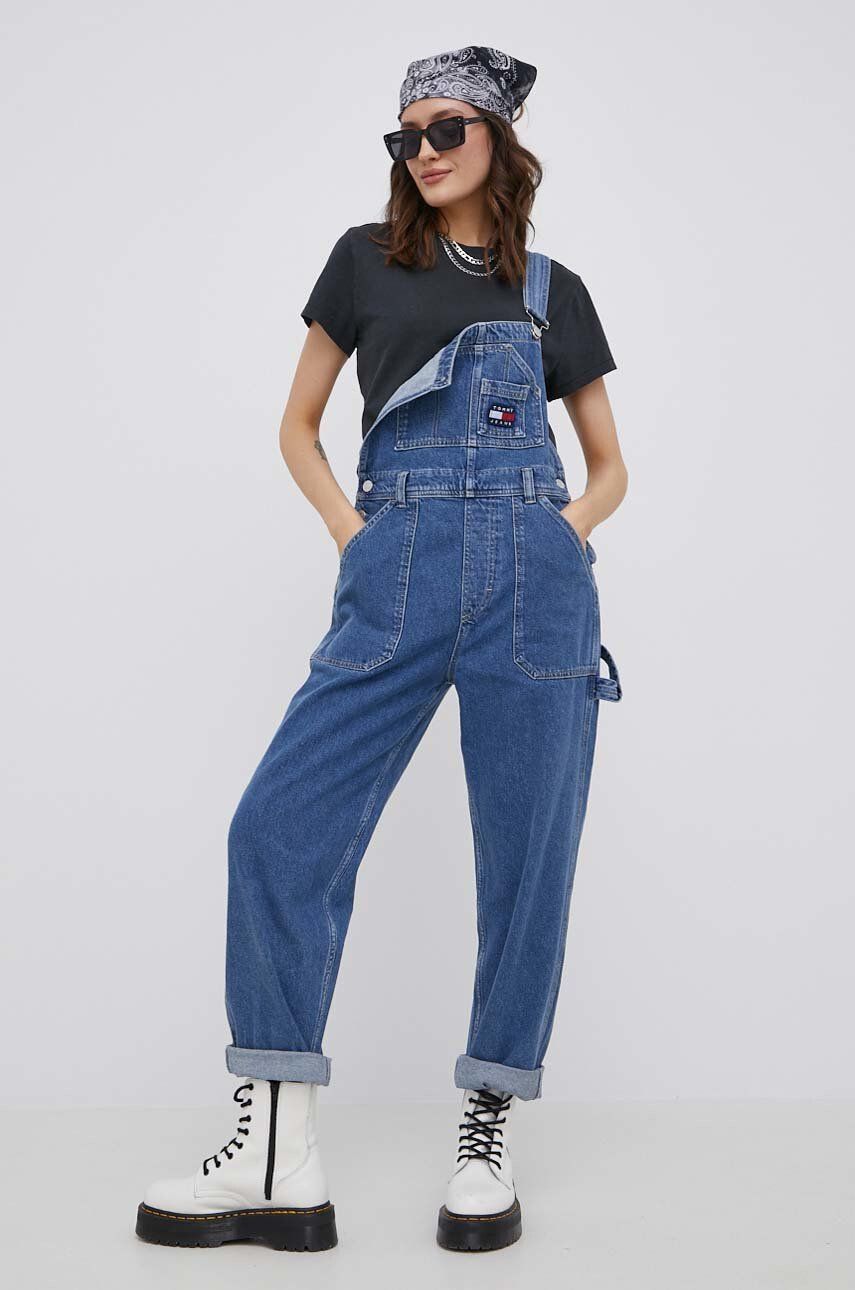 Tommy Jeans kantáros farmernadrág Ce611 - Pepit.hu