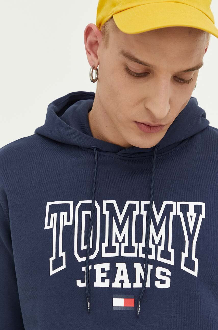 Tommy Jeans pamut melegítőfelső fehér férfi nyomott mintás kapucnis - Pepit.hu