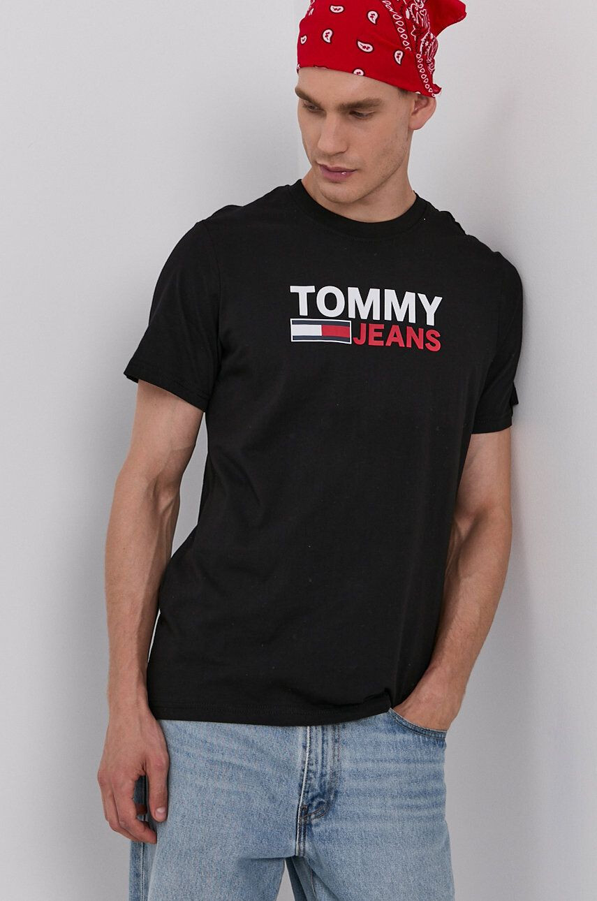 Tommy Jeans Pamut póló - Pepit.hu