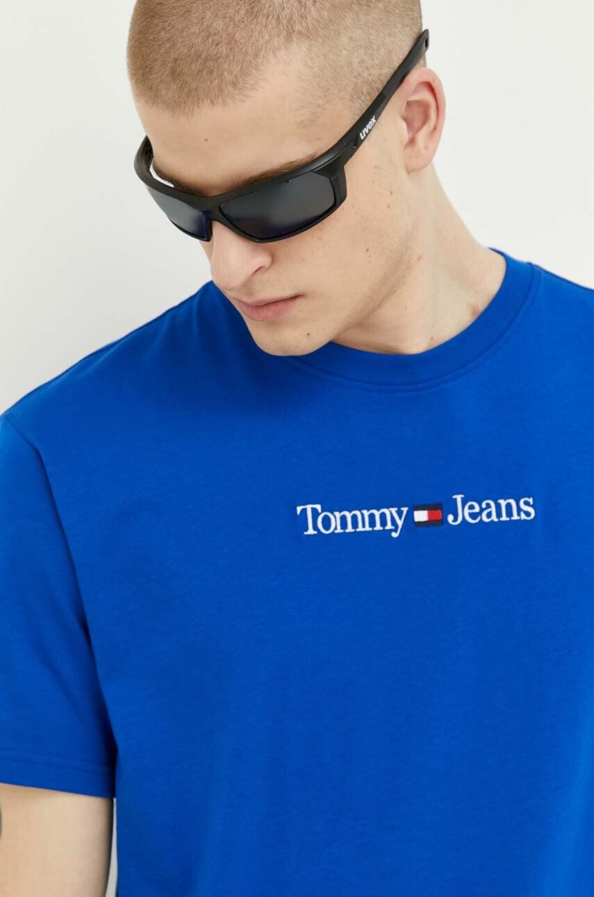 Tommy Jeans pamut póló nyomott mintás - Pepit.hu