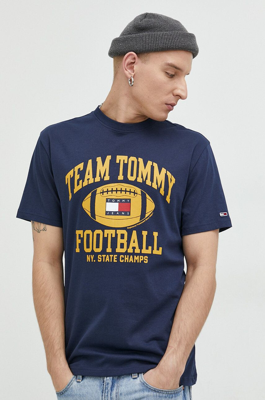 Tommy Jeans pamut póló fehér sima - Pepit.hu