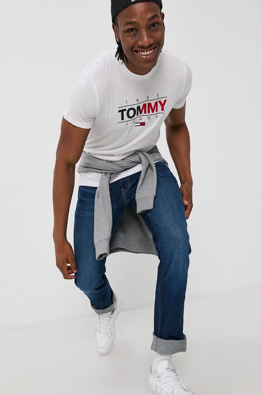 Tommy Jeans Pamut póló - Pepit.hu