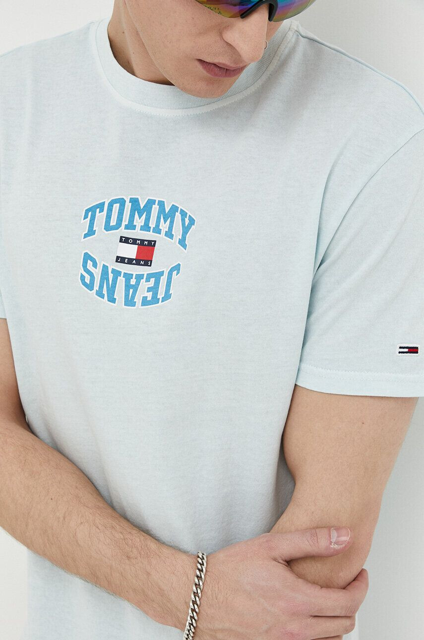 Tommy Jeans pamut póló nyomott mintás - Pepit.hu