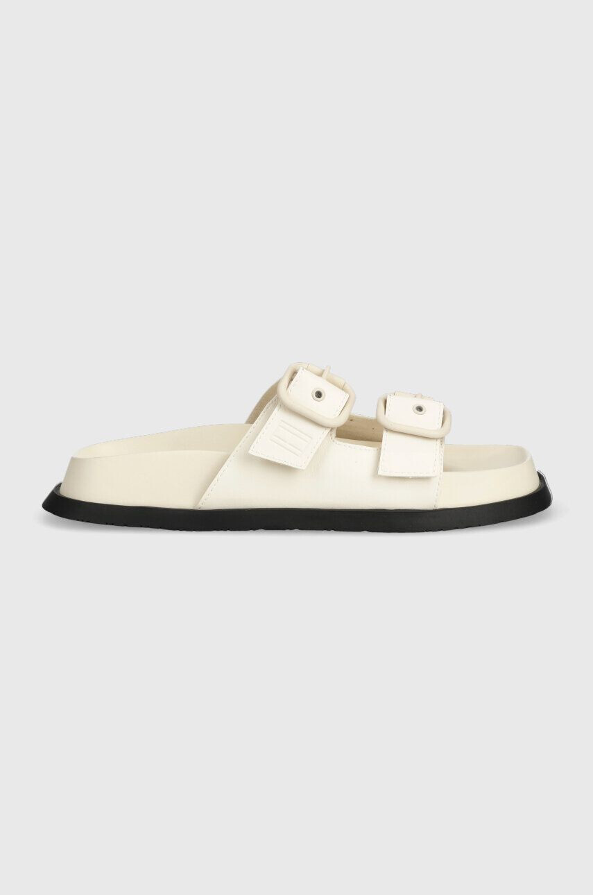 Tommy Jeans papucs FANCY SANDAL bézs női EN0EN02136 - Pepit.hu