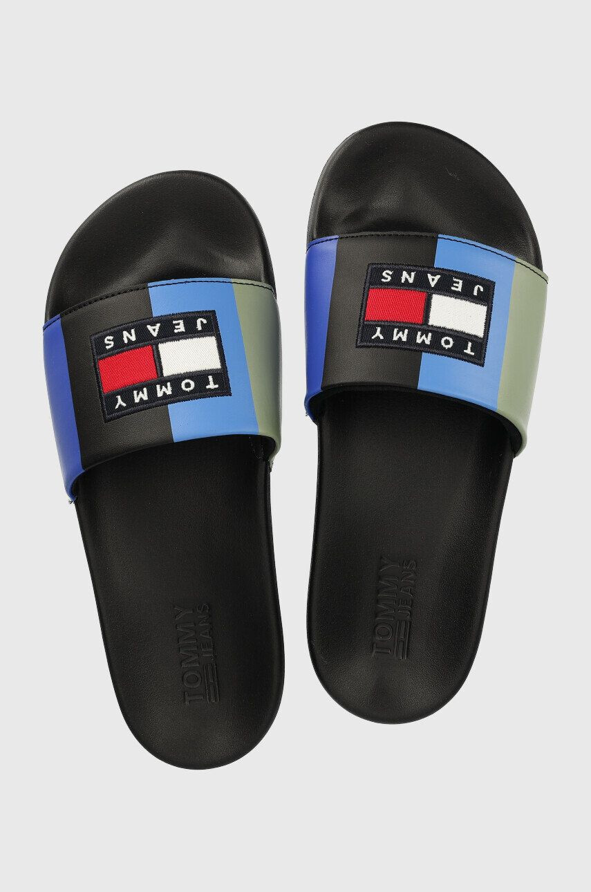 Tommy Jeans papucs Mens Block Archive Poolslide - Pepit.hu