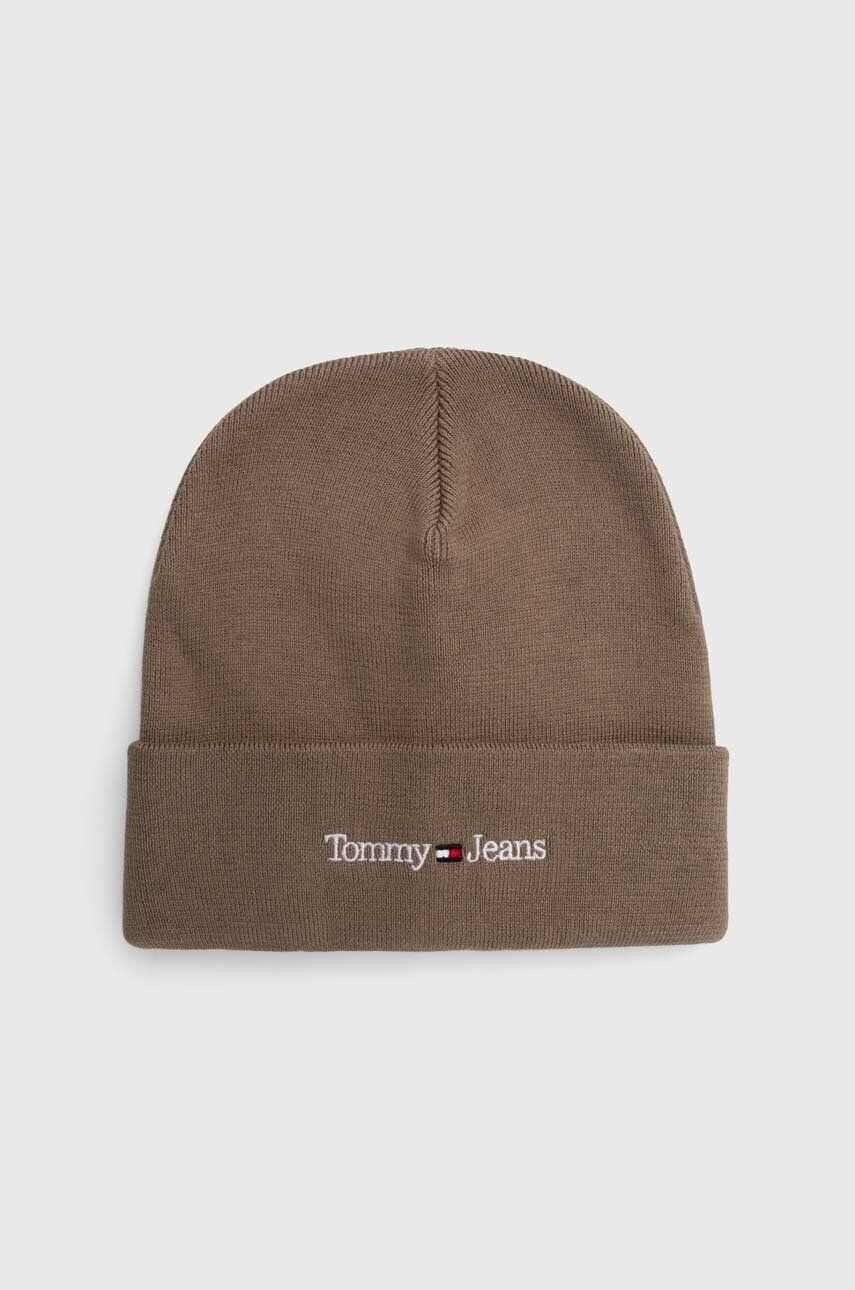 Tommy Jeans sapka vékony bézs - Pepit.hu