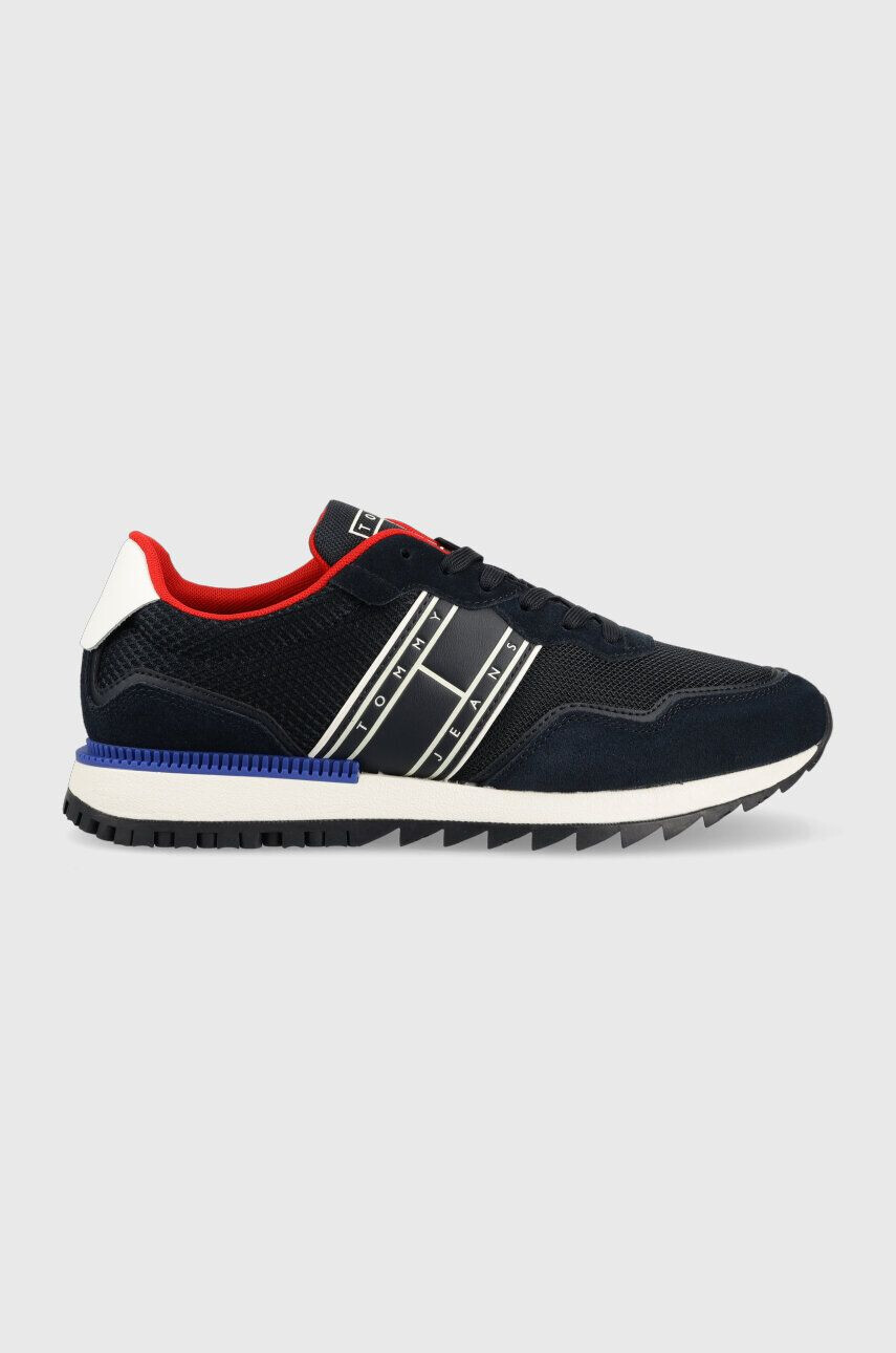 Tommy Jeans sportcipő TJM RETRO RUNNER sötétkék EM0EM01223 - Pepit.hu