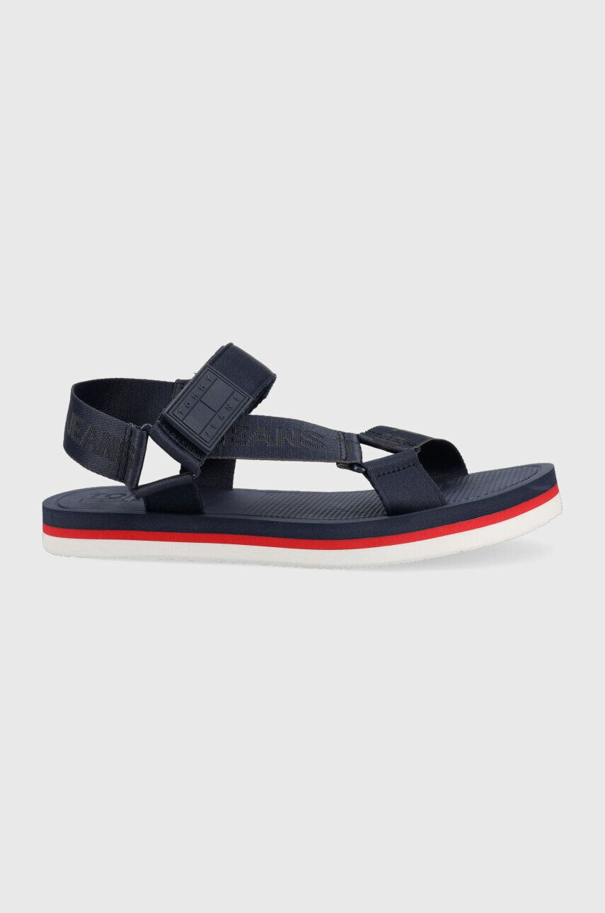 Tommy Jeans szandál MENS EVA SANDAL sötétkék férfi EM0EM00976 - Pepit.hu