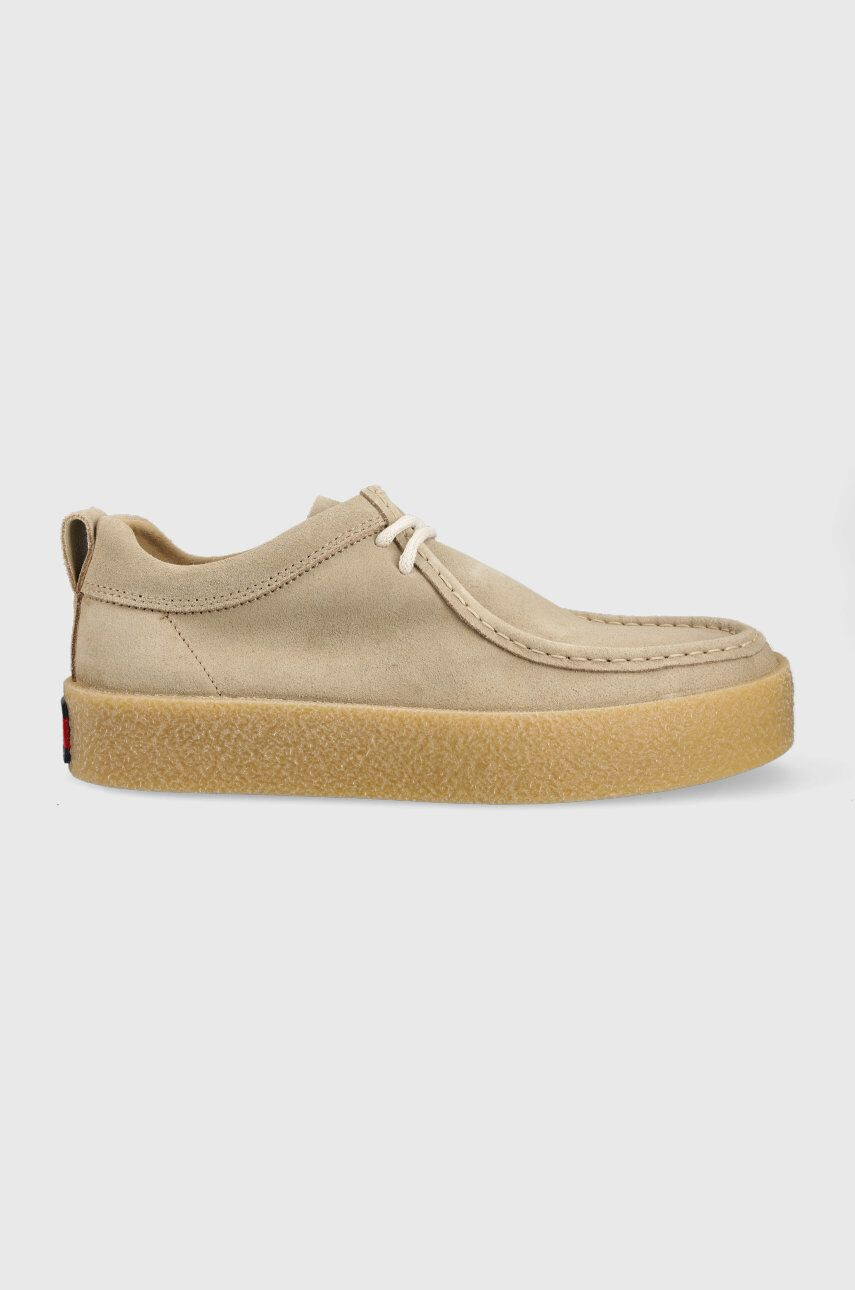 Tommy Jeans velúr félcipő Mens Suede Shoe - Pepit.hu