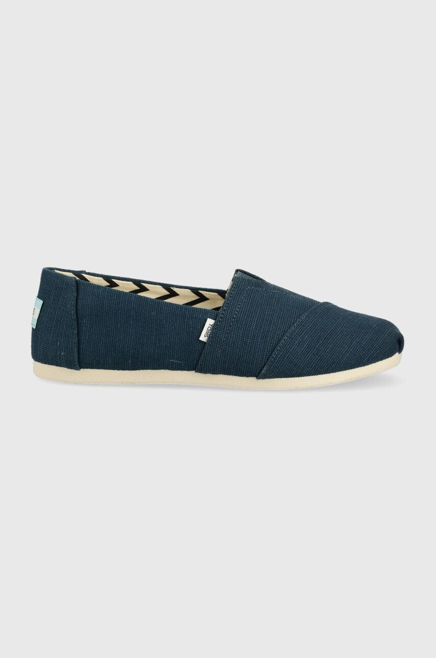 Toms espadrilles Alpargata sötétkék - Pepit.hu