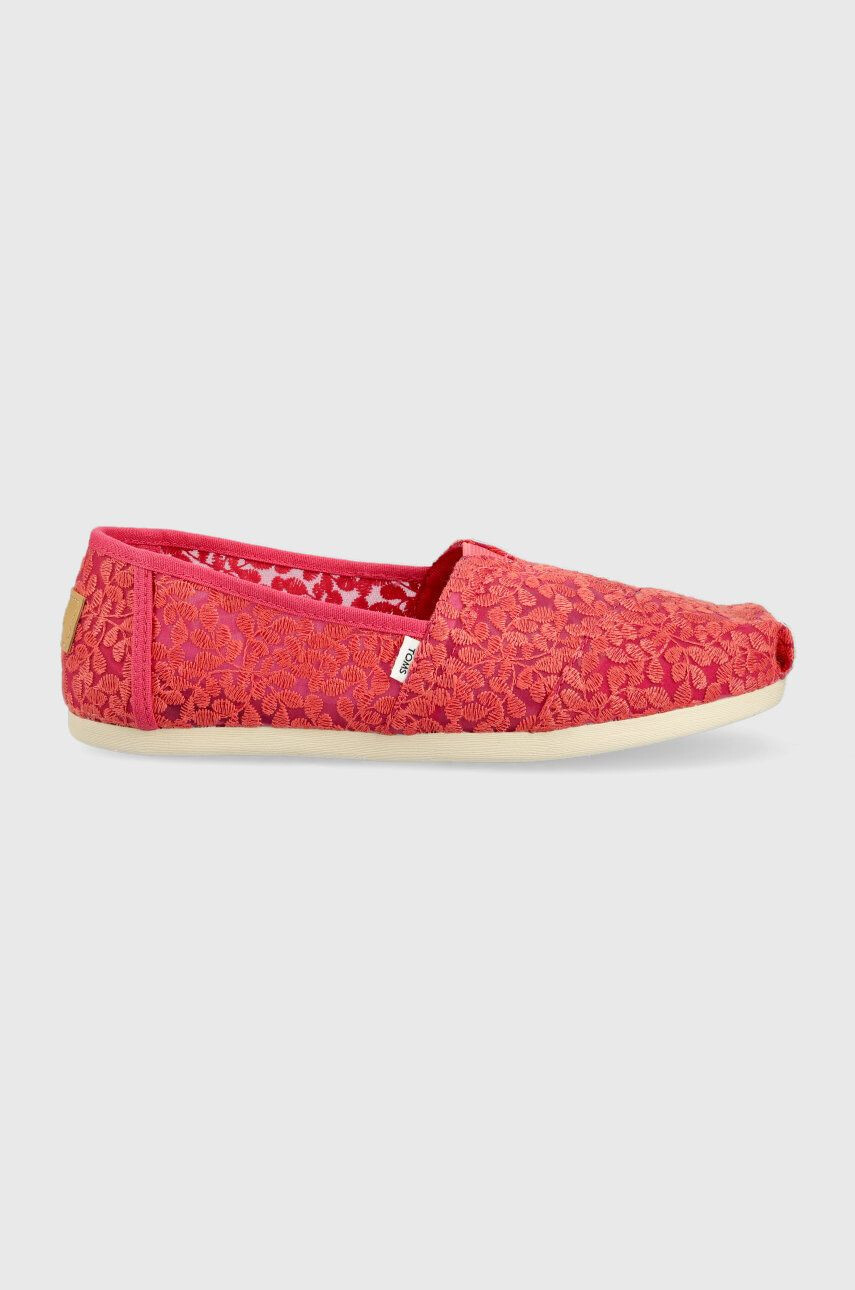 Toms espadrilles Alpargata rózsaszín - Pepit.hu