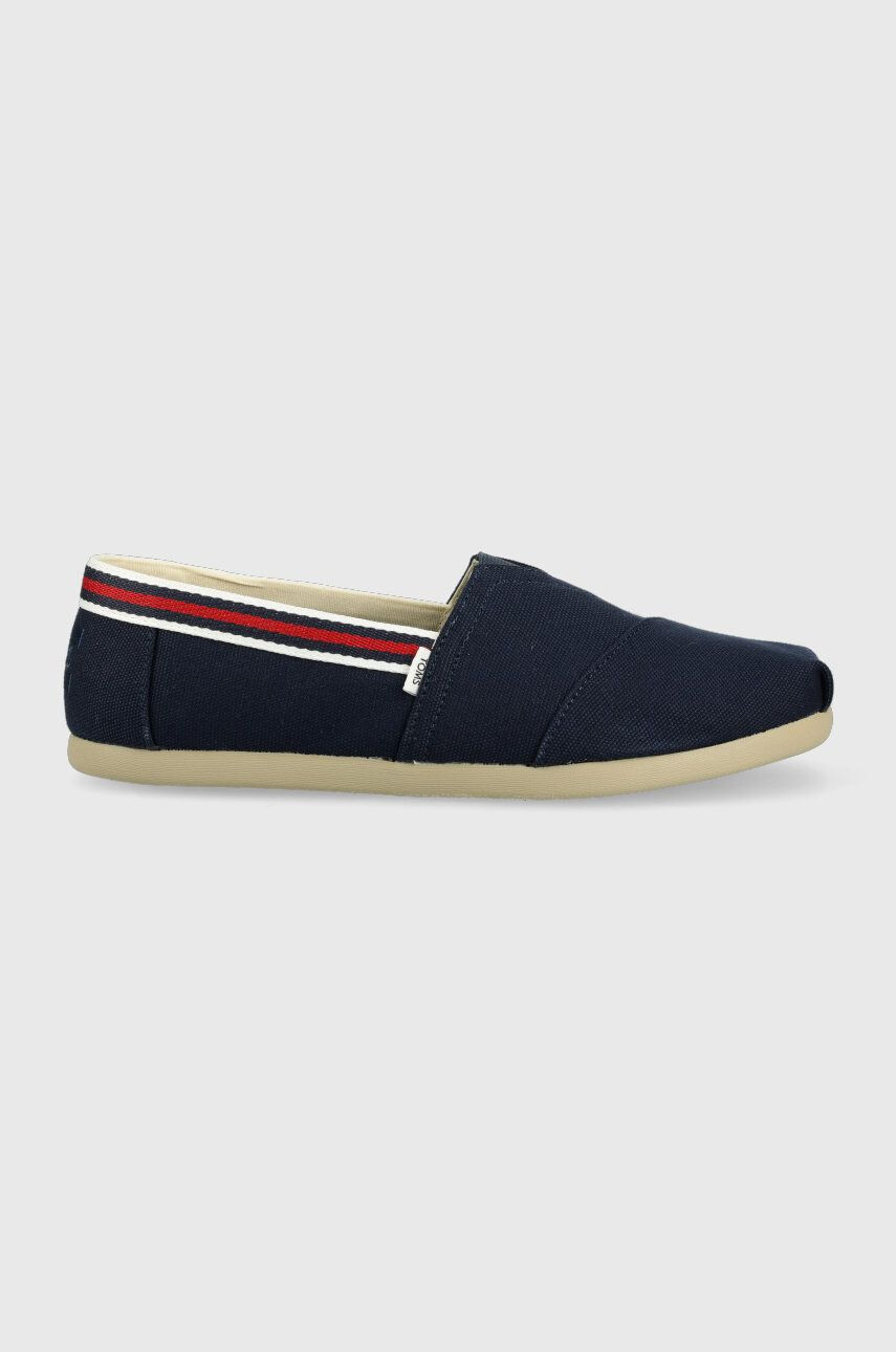 Toms espadrilles Alpargata sötétkék - Pepit.hu