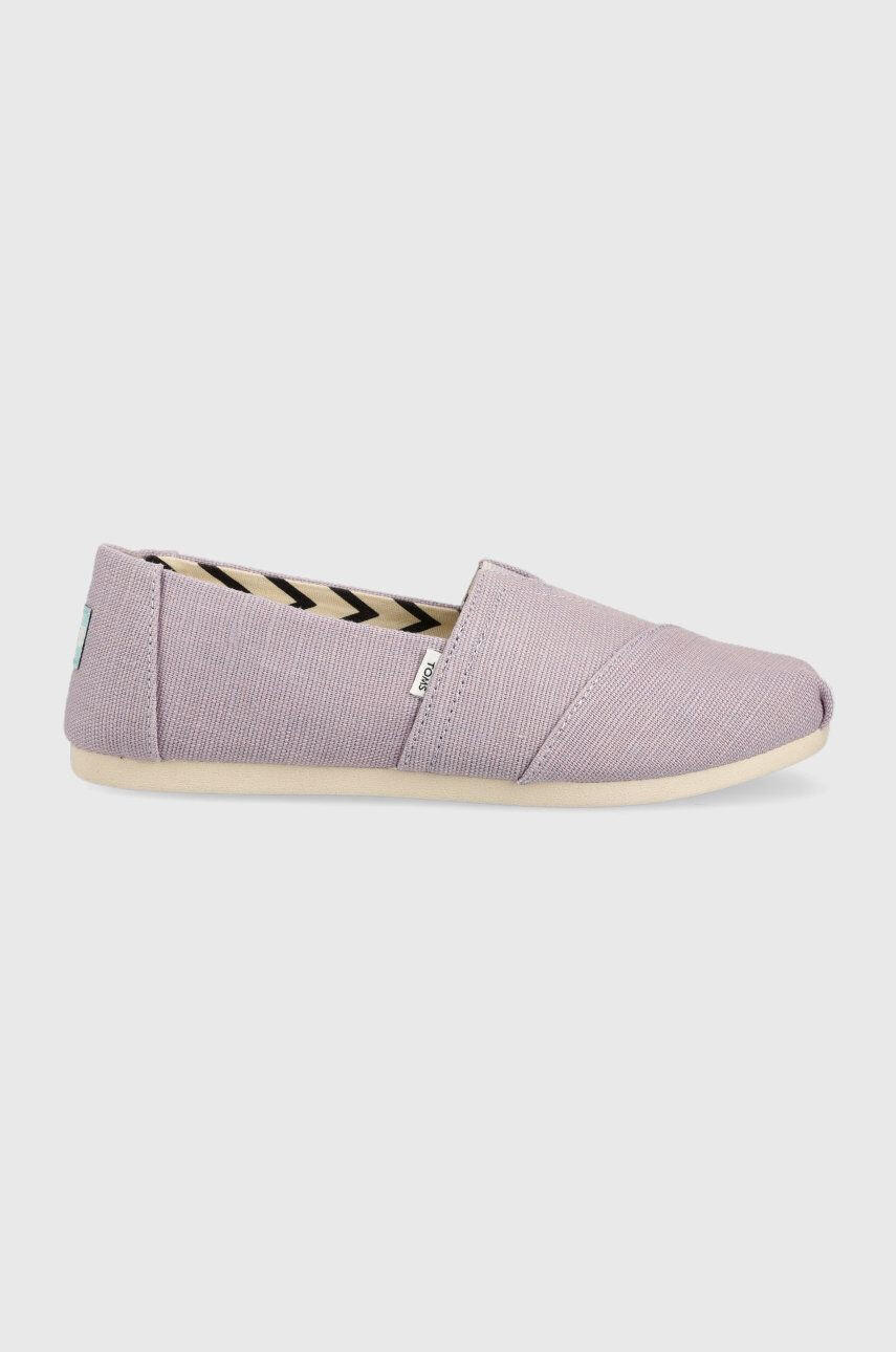 Toms espadrilles Alpargata lila - Pepit.hu