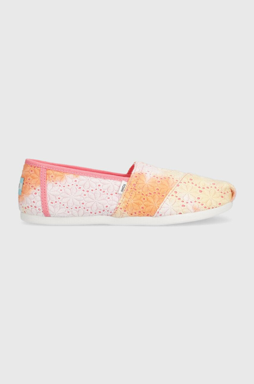 Toms espadrilles Alpargata narancssárga - Pepit.hu