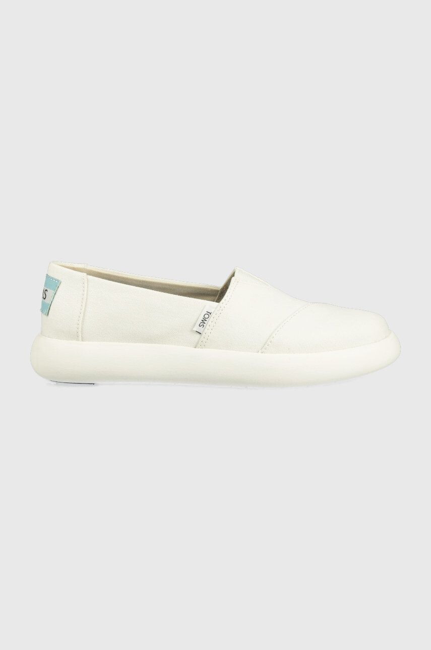 Toms espadrilles Alpargata Mallow fehér - Pepit.hu