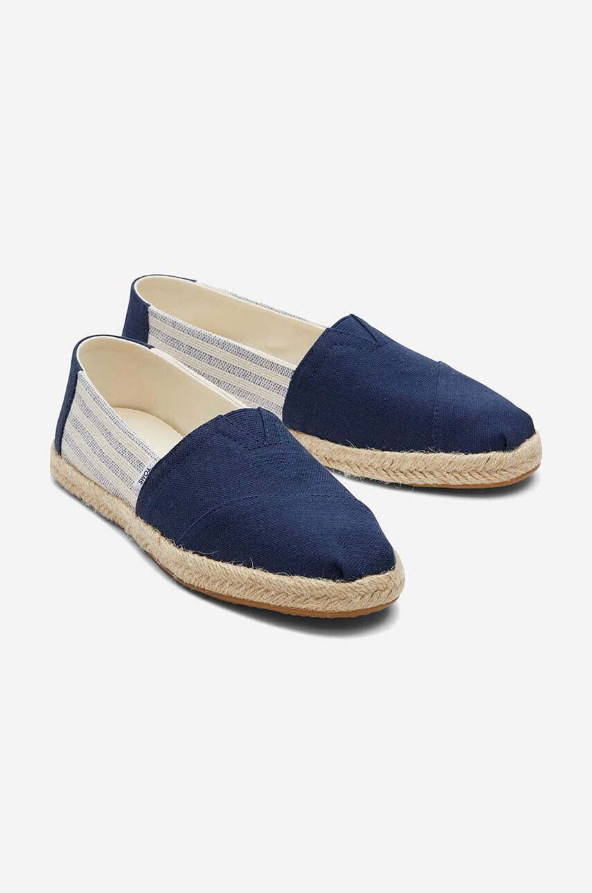 Toms espadrilles Alpargata Rope sötétkék - Pepit.hu