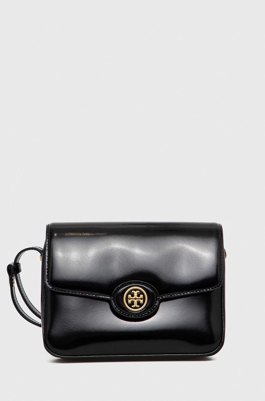 Tory Burch bőr táska fekete - Pepit.hu