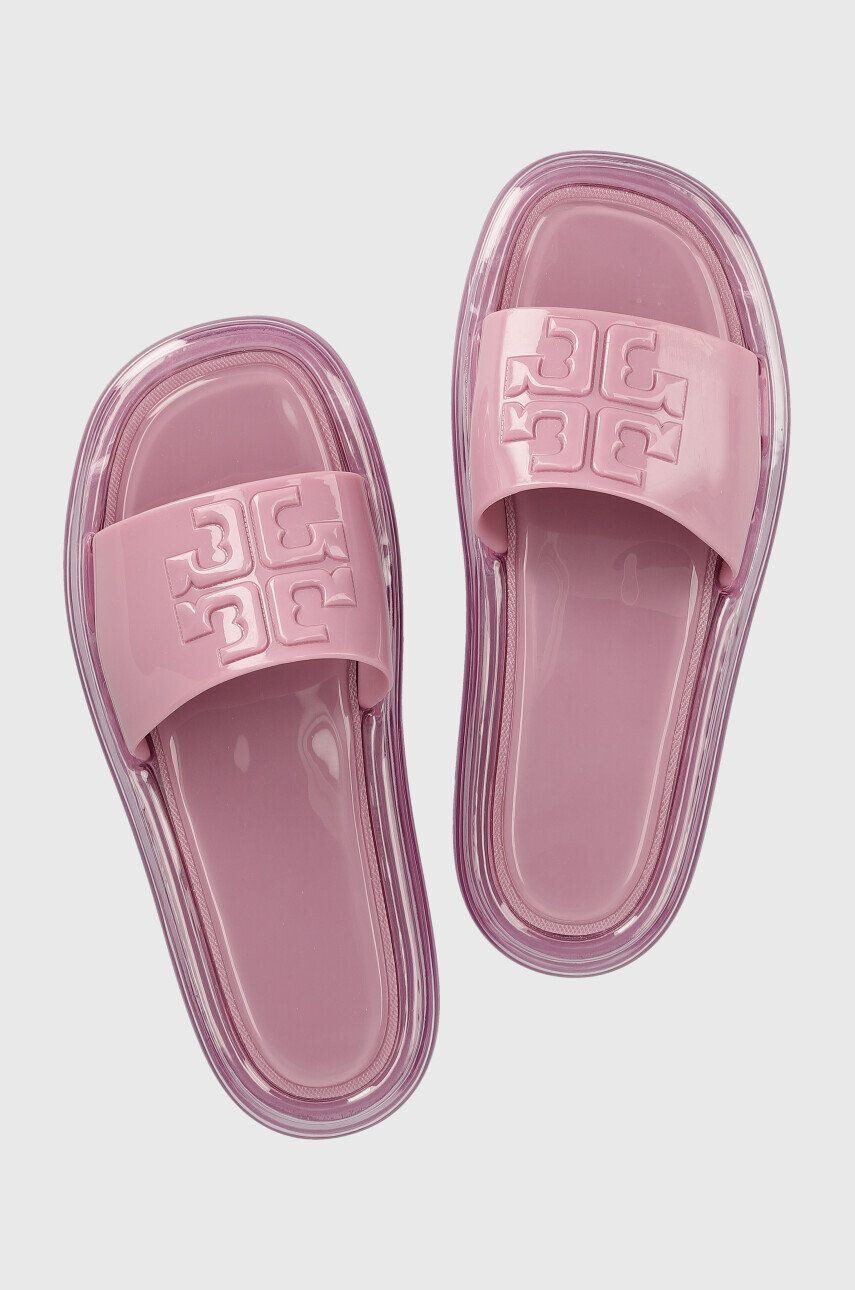 Tory Burch papucs Bubble Jelly rózsaszín női - Pepit.hu