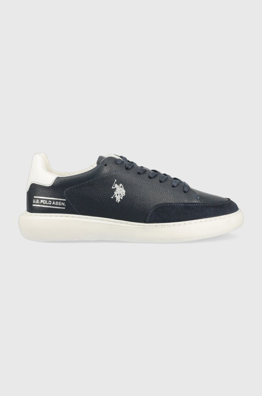 U.S. Polo Assn. bőr sportcipő CRYME sötétkék CRYME005M - Pepit.hu