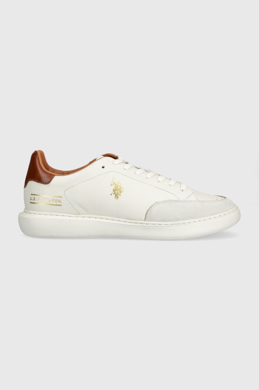 U.S. Polo Assn. bőr sportcipő CRYME fehér CRYME005M - Pepit.hu