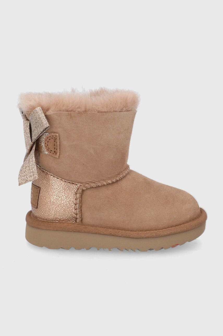 Ugg gyerek hócipő velúrból Mini Bailey Bow Glitz - Pepit.hu