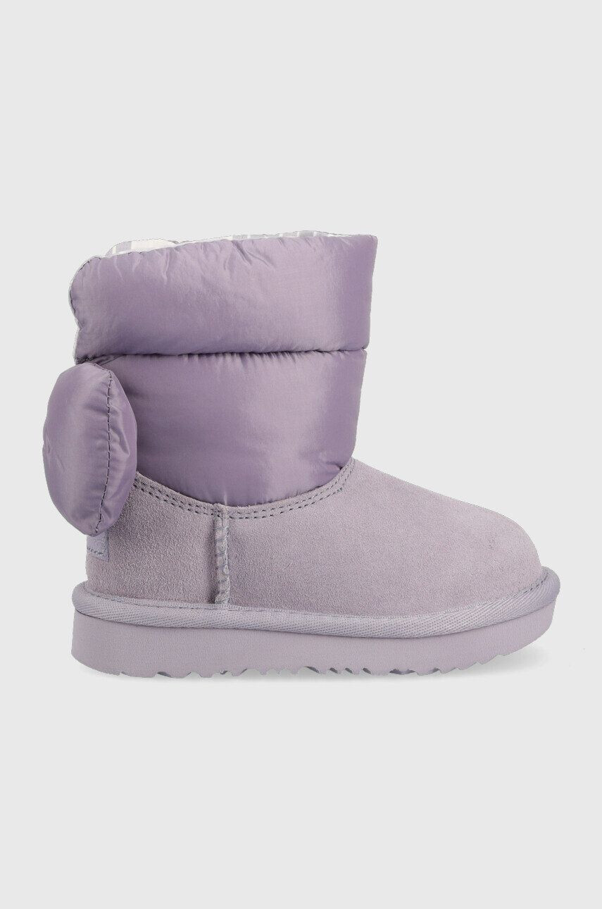 Ugg gyerek hótaposó Bailey Bow Maxi lila - Pepit.hu