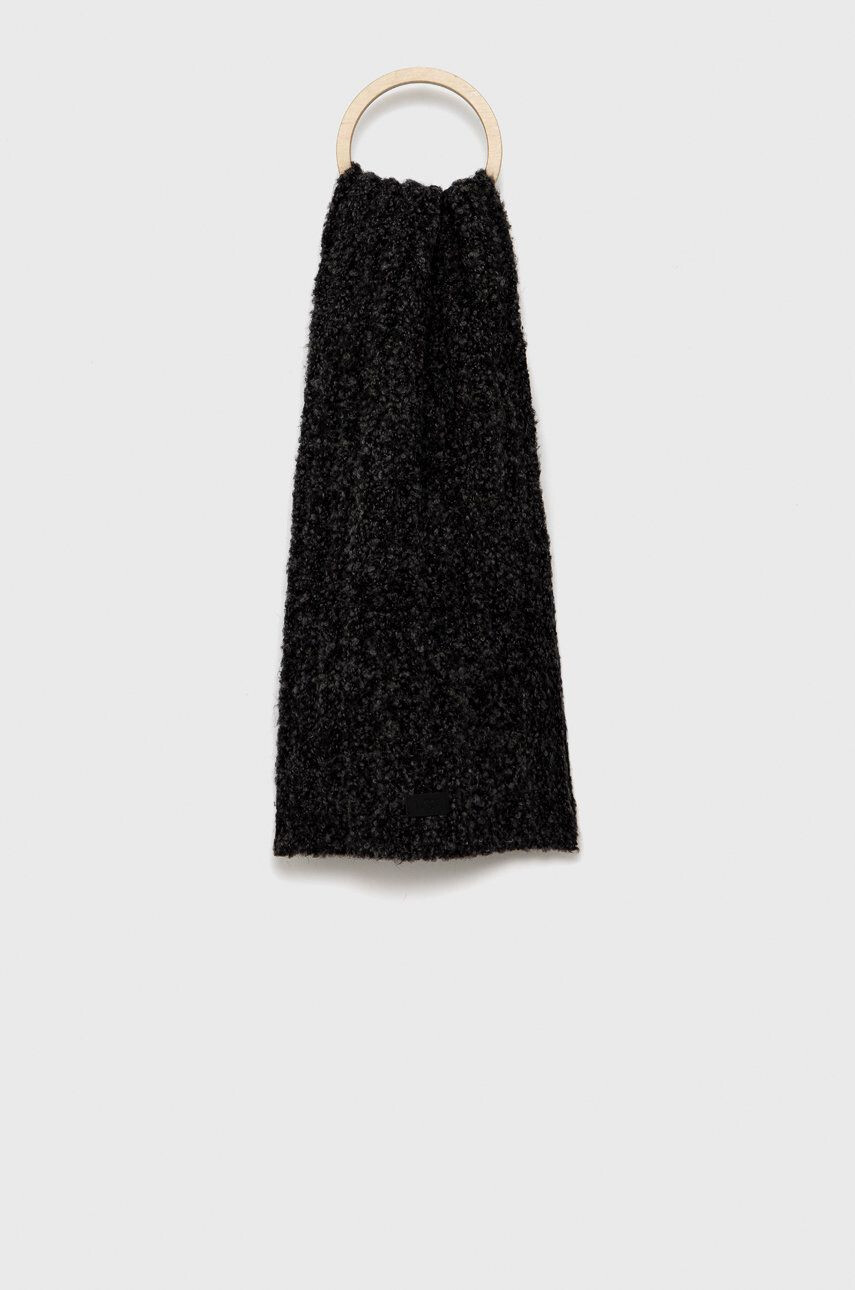 Ugg sál gyapjú keverékből Boucle Ribbed Scarf - Pepit.hu