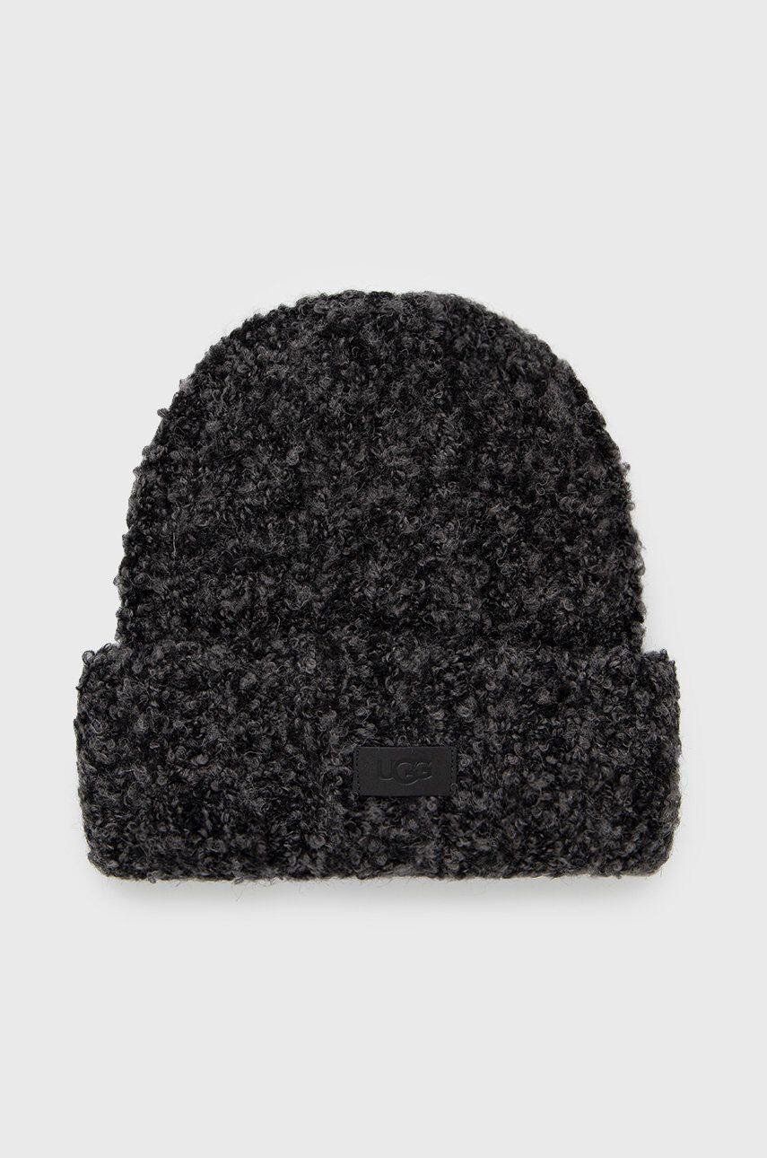 Ugg sapka gyapjú keverékből Boucle Chunky Cuff Beanie - Pepit.hu